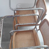 Set of 5 B32 Marcel Breuer cesca chairs