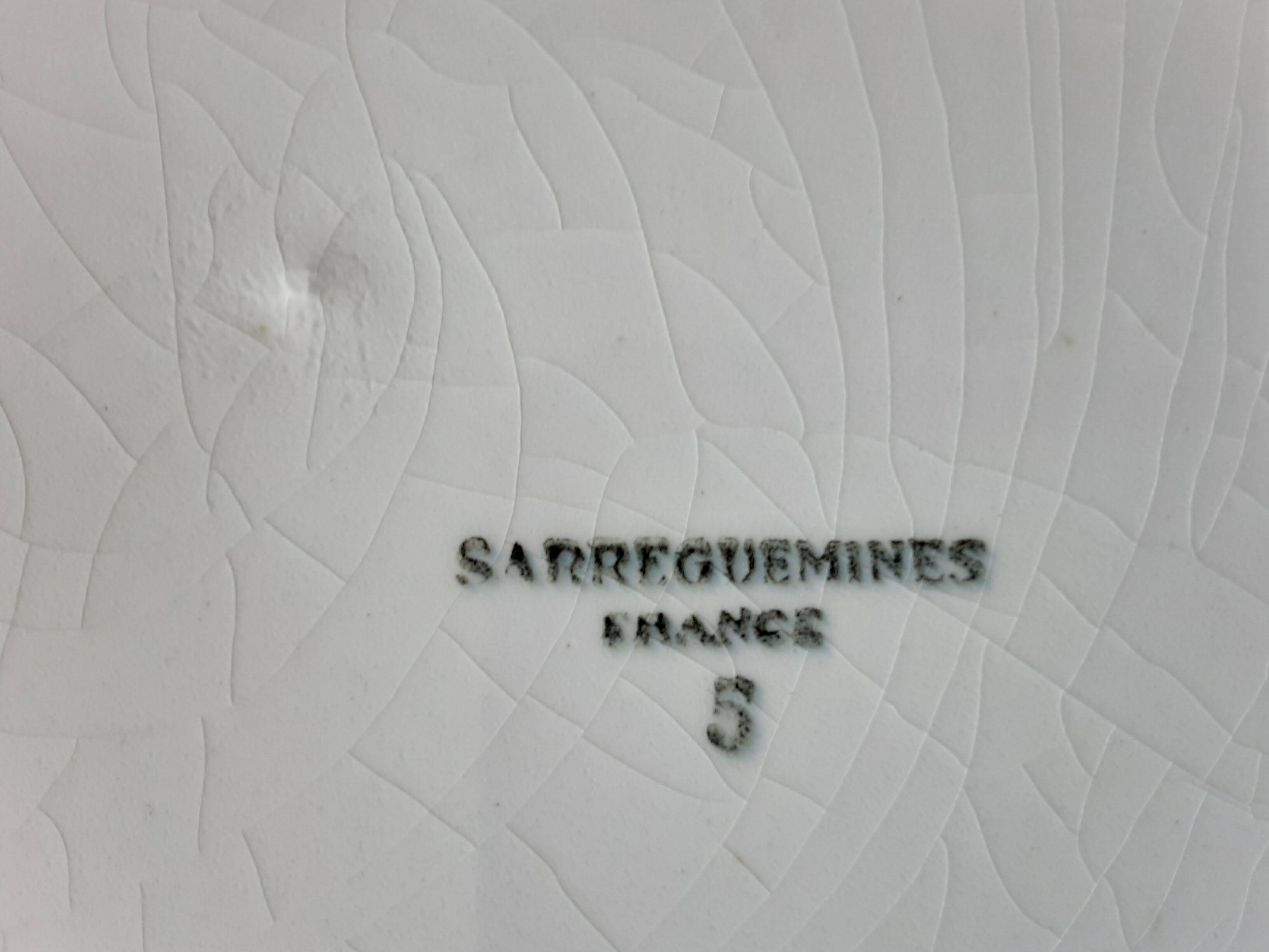 Sarreguemines salad bowl