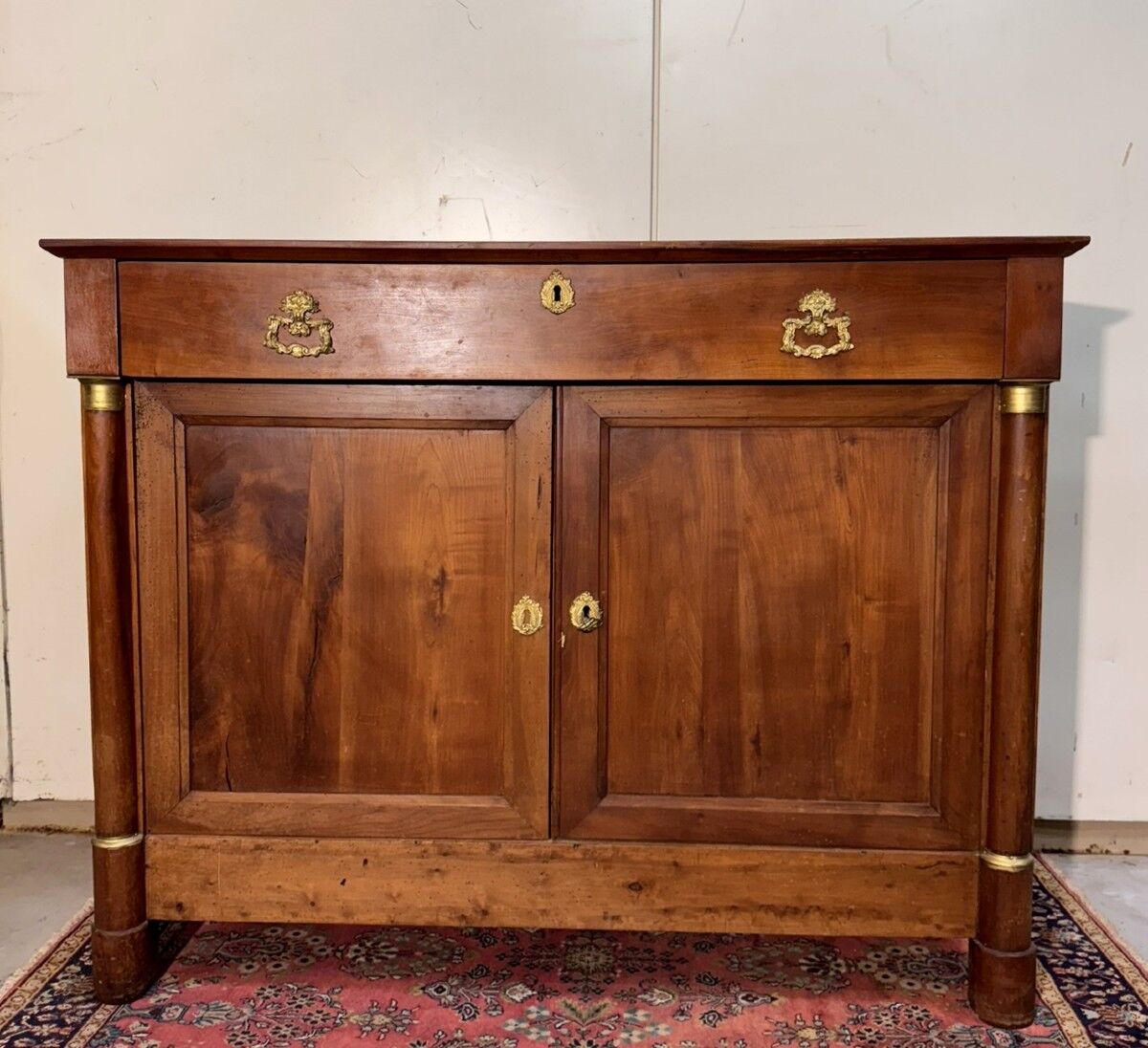 Empire-style walnut buffet