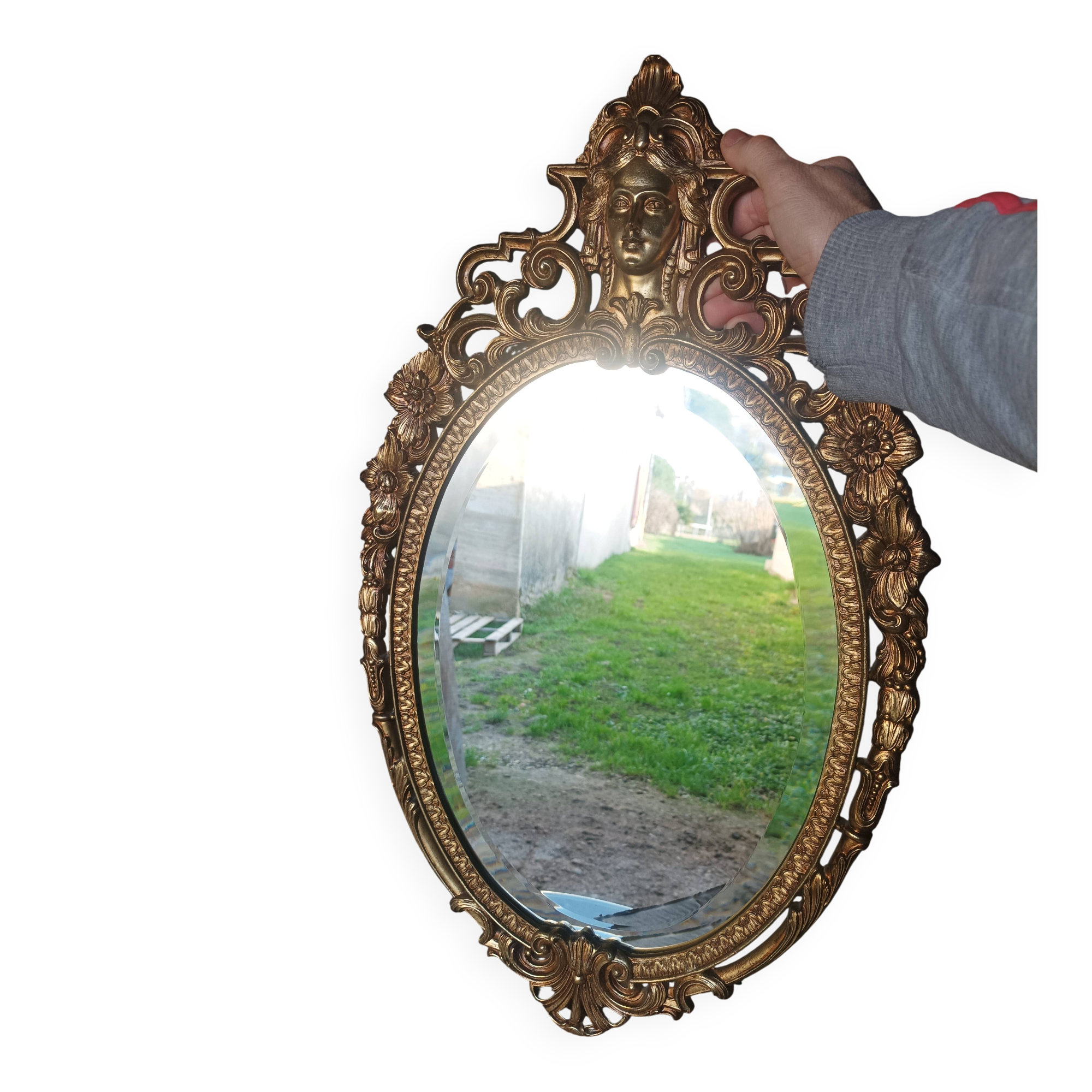 Wall console + matching mirror