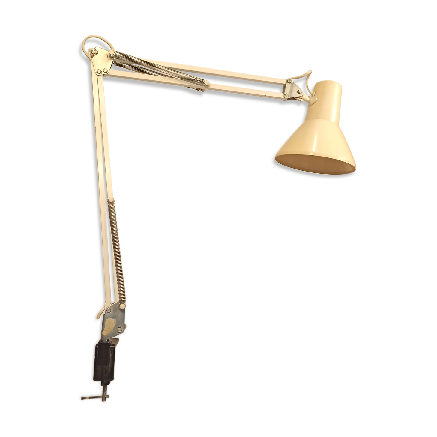 Vintage articulated architect's desk lamp by Fluvio Battaglia Emmedi artikel studio