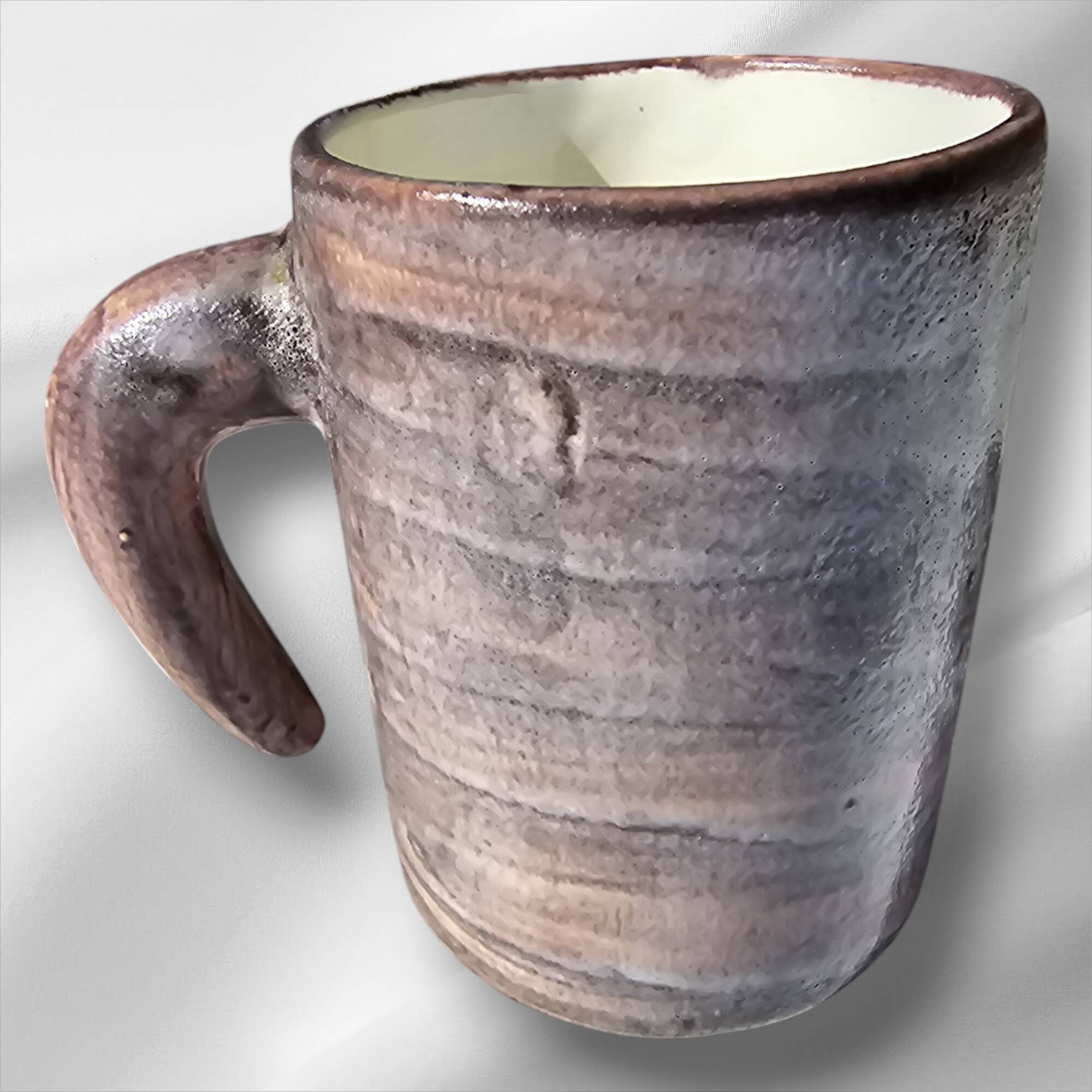 Mid-Century Ceramic Mugs by Francis & Josette Bonaudi for Vallauri