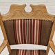 1960s, Danish design, armchair, oak wood, furniture wool.