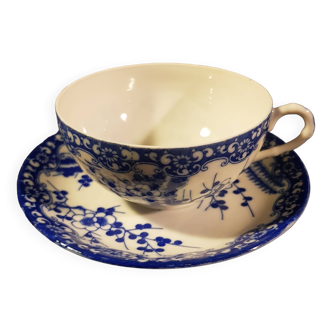 Fine porcelain cup and saucer