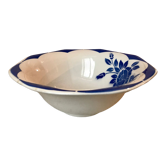 Saladier Digoin Sarreguemines Corsica bleu années 40-50