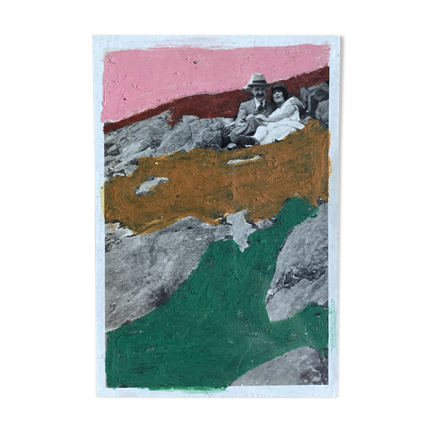 Bold pastels in old photo - Brighton 1927