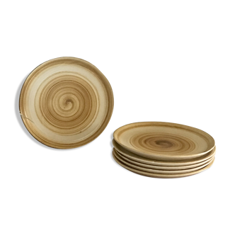 Vintage Longchamp sandstone plates