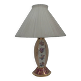Lampe de chevet en porcelaine , vintage .