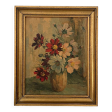 Reproduction? Georges Danset Painting Oil On Canvas Still Life