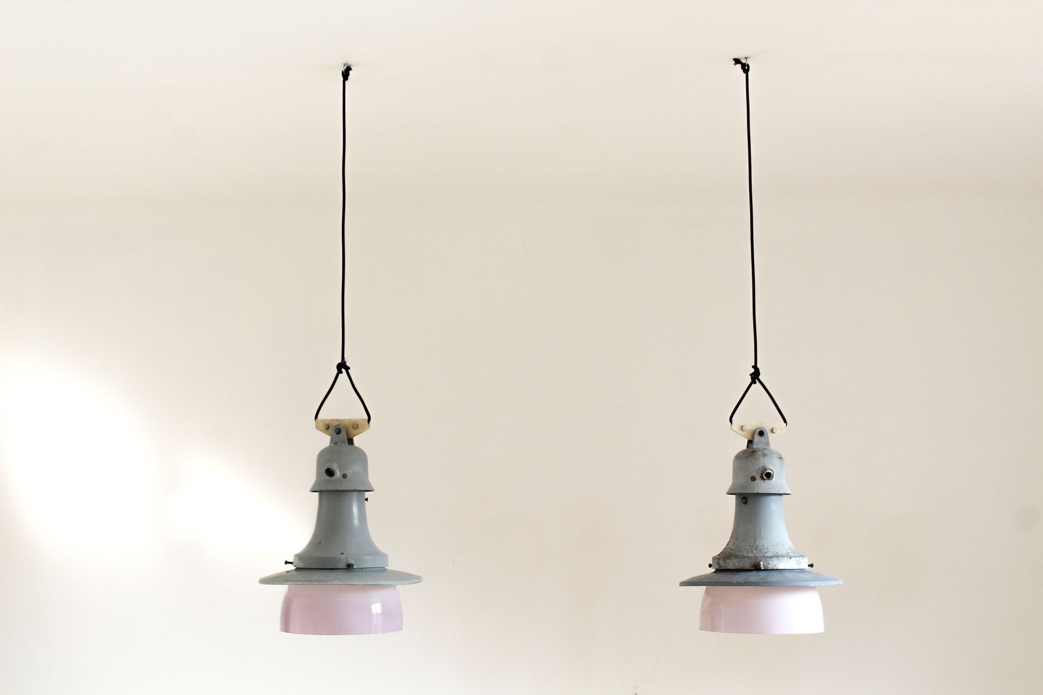 Pair of street lamps, Italy 1970s
