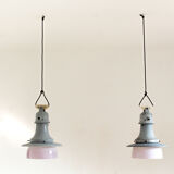 Pair of street lamps, Italy 1970s