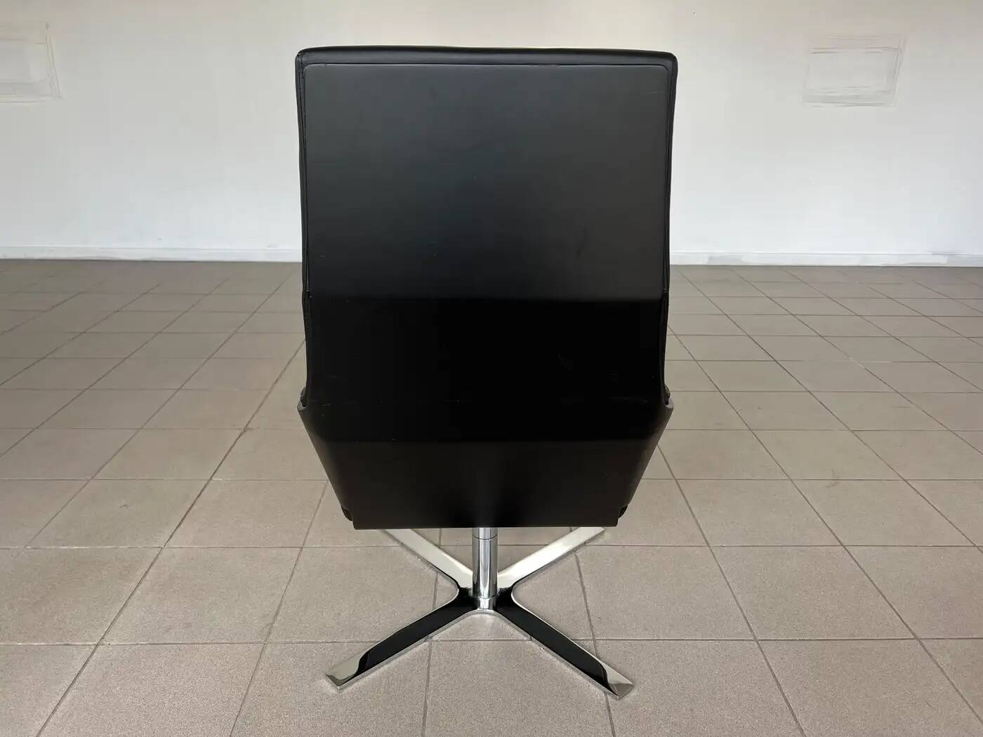 Christian Werner leather armchair