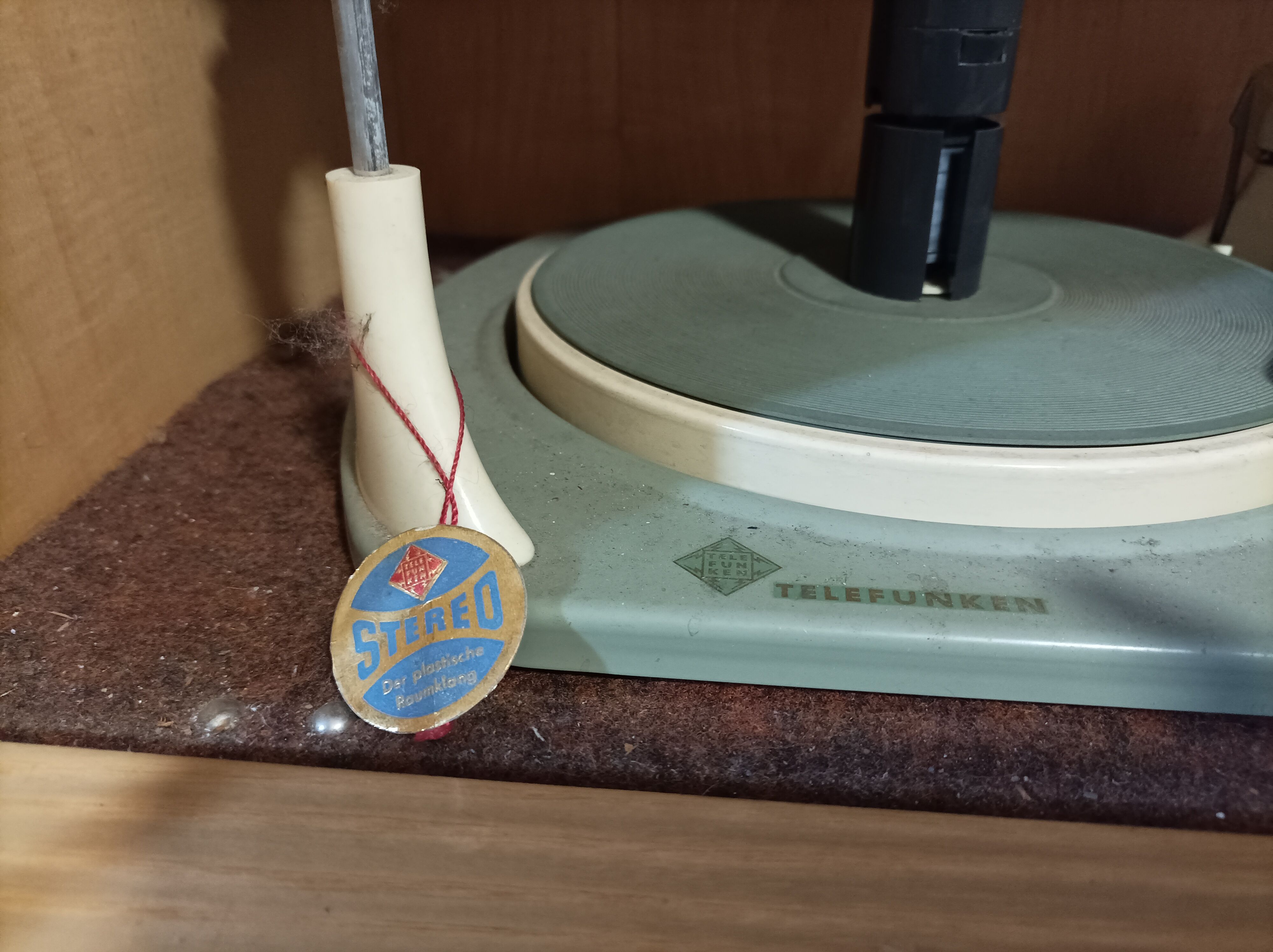 Radio/disc cabinet Telefunken Wien 2183