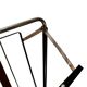 Teak and metal magazine rack 1960