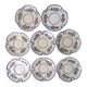 8 Henriot Quimper plates