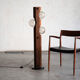 Brutalist floor lamp by Temde Leuchten