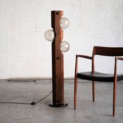 Brutalist floor lamp by Temde Leuchten