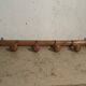 1960s faux bamboo coat hook