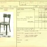 1930's dining chair Model A 524 3/4 by Thonet