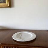 White Carrara marble centerpiece / plate, Up&Up Italy, 1970s