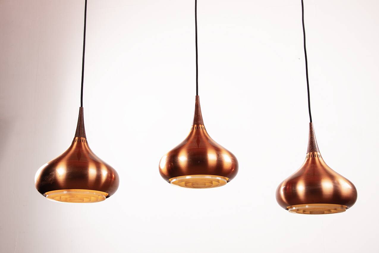 Triple Danish suspension, Metal and Rosewood, Jo Hammerborg.