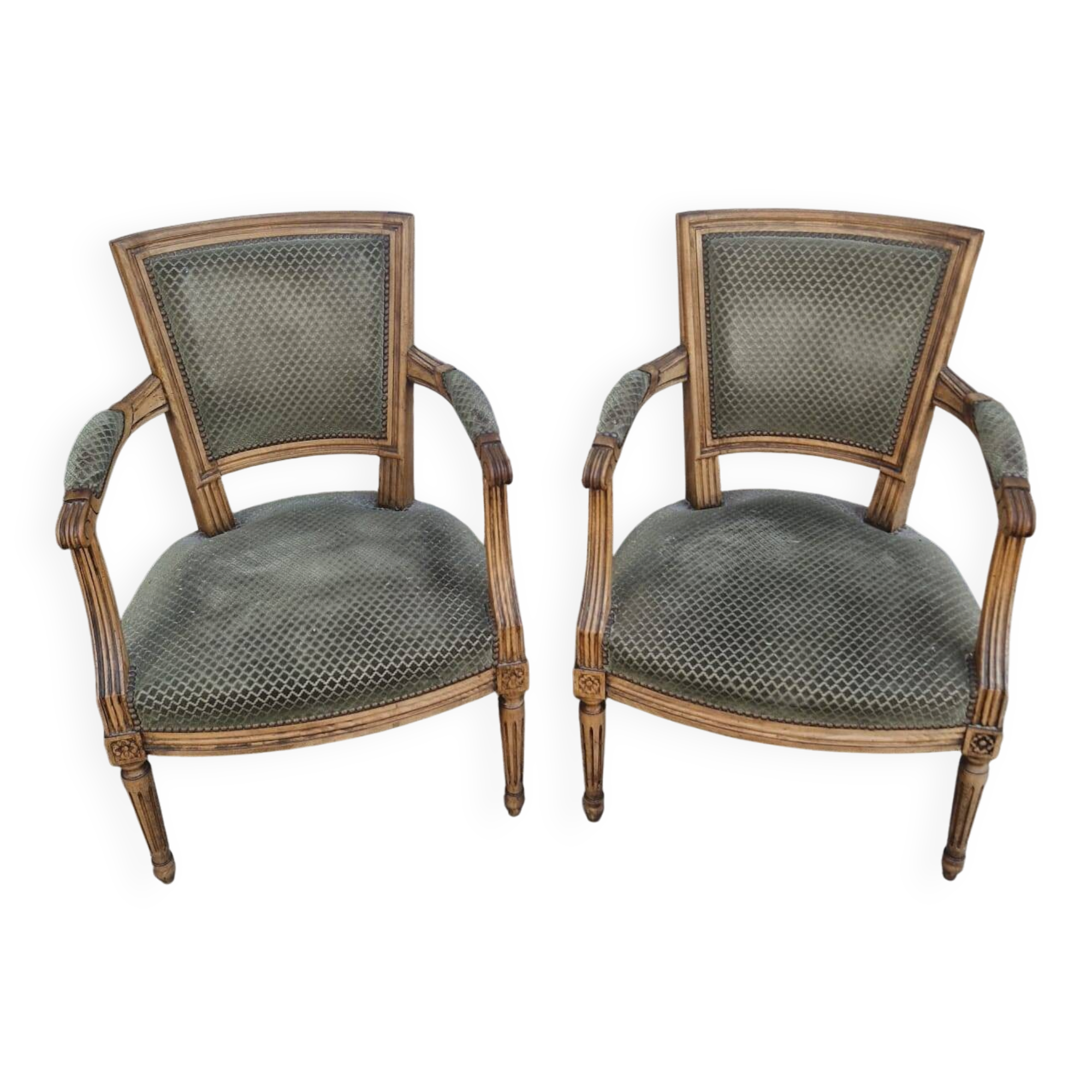 Pair of armchairs