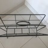 Black metal magazine door