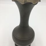 Vase en étain