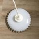 Vintage opaline glass pendant