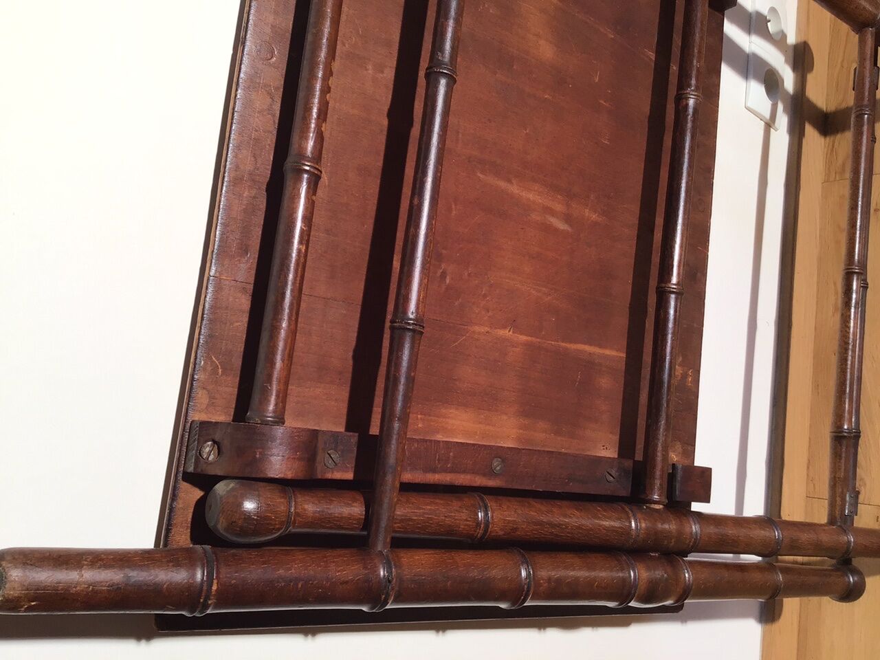 Table folding bamboo feet 1930/1950