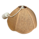 Suspension vintage en raphia