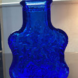 Cobalt blue vase by Lars Hellsten Sweden 1960s