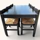 Table à manger avec 6 chaises de Vico Magistretti pour Cassina