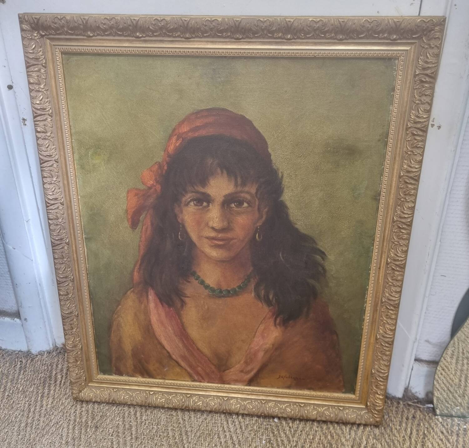 Painting by Jan Kelderman (1914-1990)