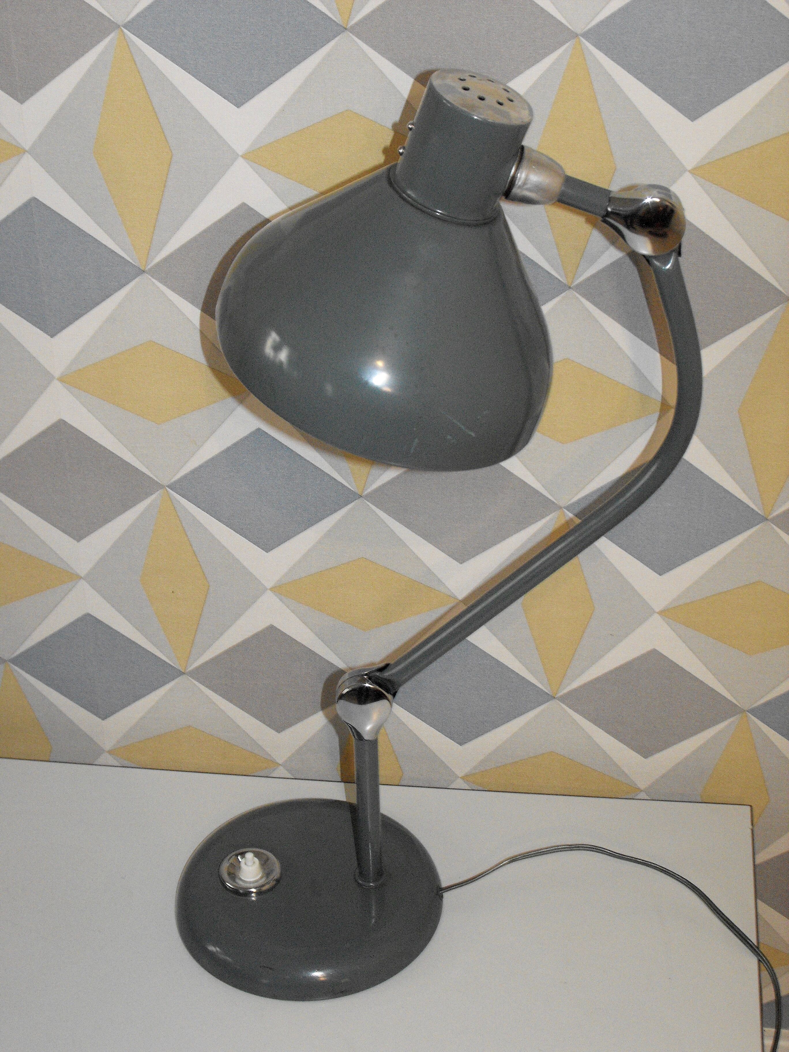 Articulated workshop lamp JUMO model GS1