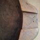 Large antique wooden bowl