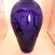 Vase d’art américain signé Kelsey Murphy – Pilgrim Glass –Cameo violet