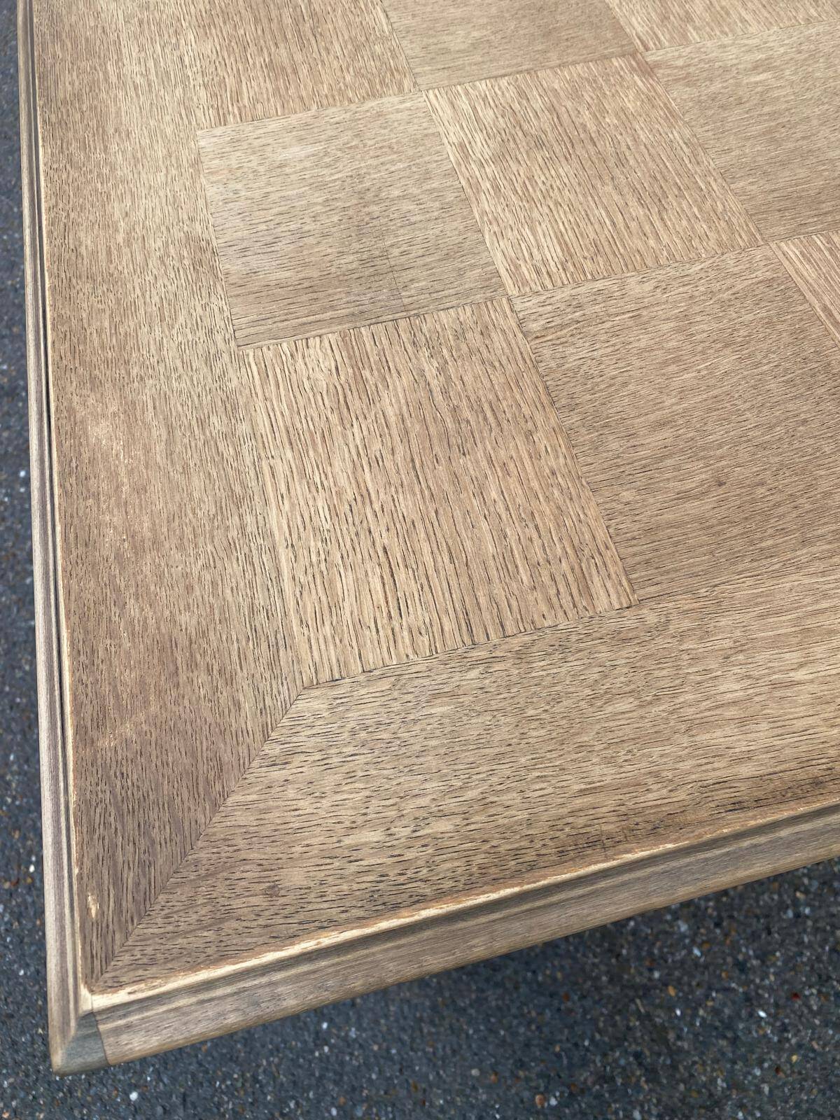 Table à manger de ferme extensible rénovée en bois 260cm du 19ème