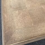 Table à manger de ferme extensible rénovée en bois 260cm du 19ème