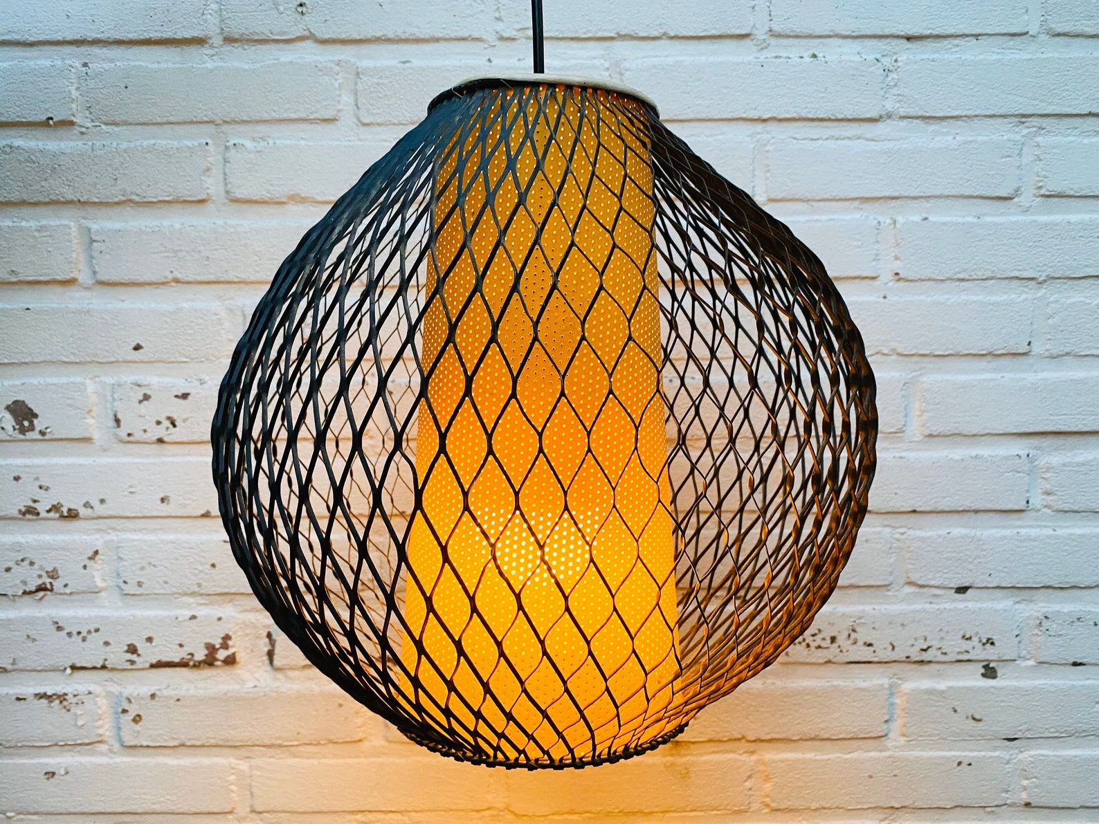 Mid Century gauze Hanging Lamp