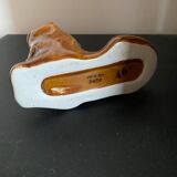 Cendrier céramique lion