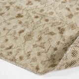 Oushak Pastel Hallway Runner Rug sku 1097