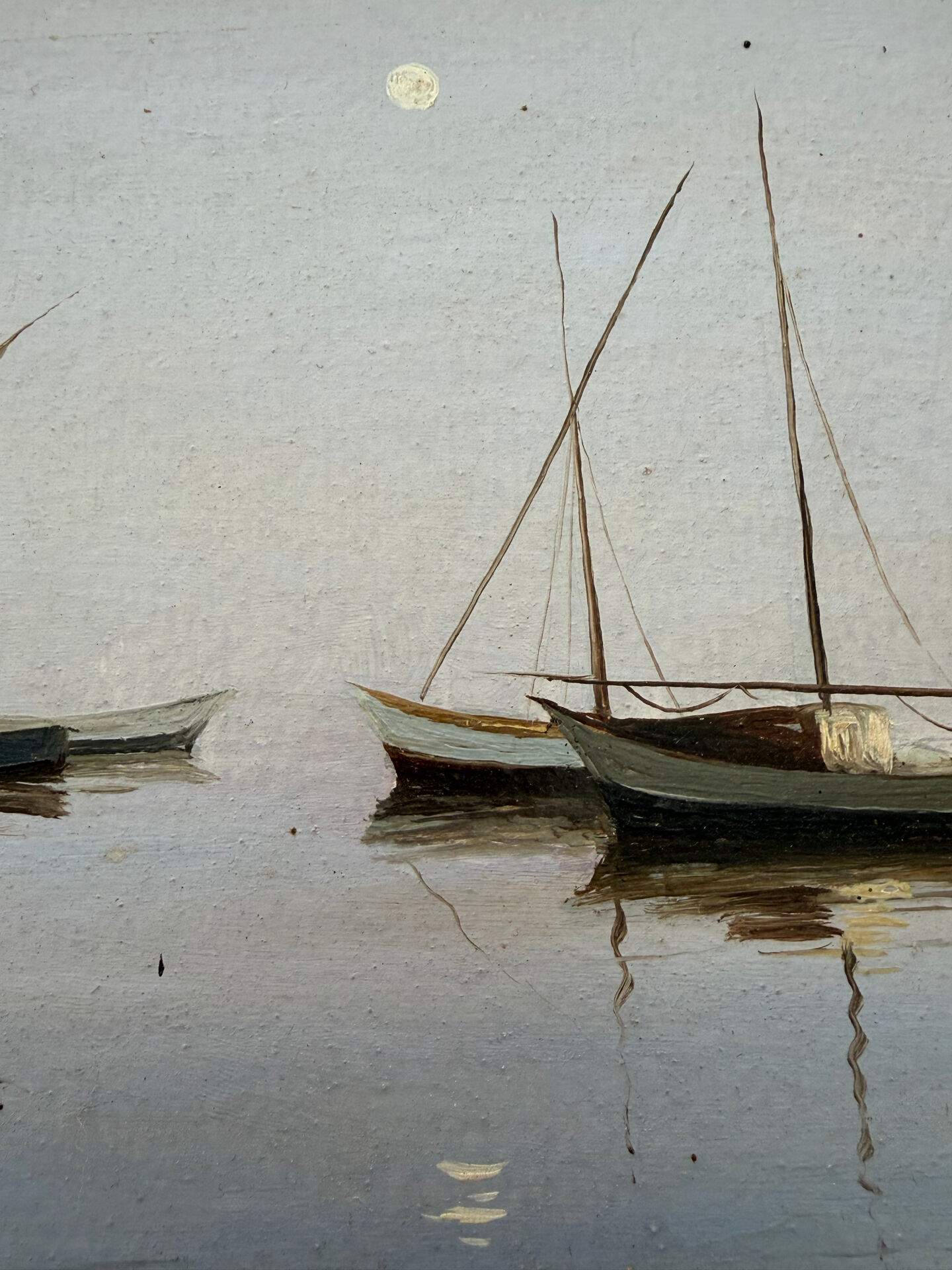 Marine landscape painting