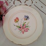 6 old flat plates mismatched