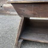 Industrial coffee table