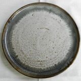 Poterie de la vallée noire : deux plats en grès émaillé