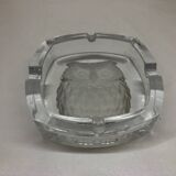 Owl ashtray in Arques crystal