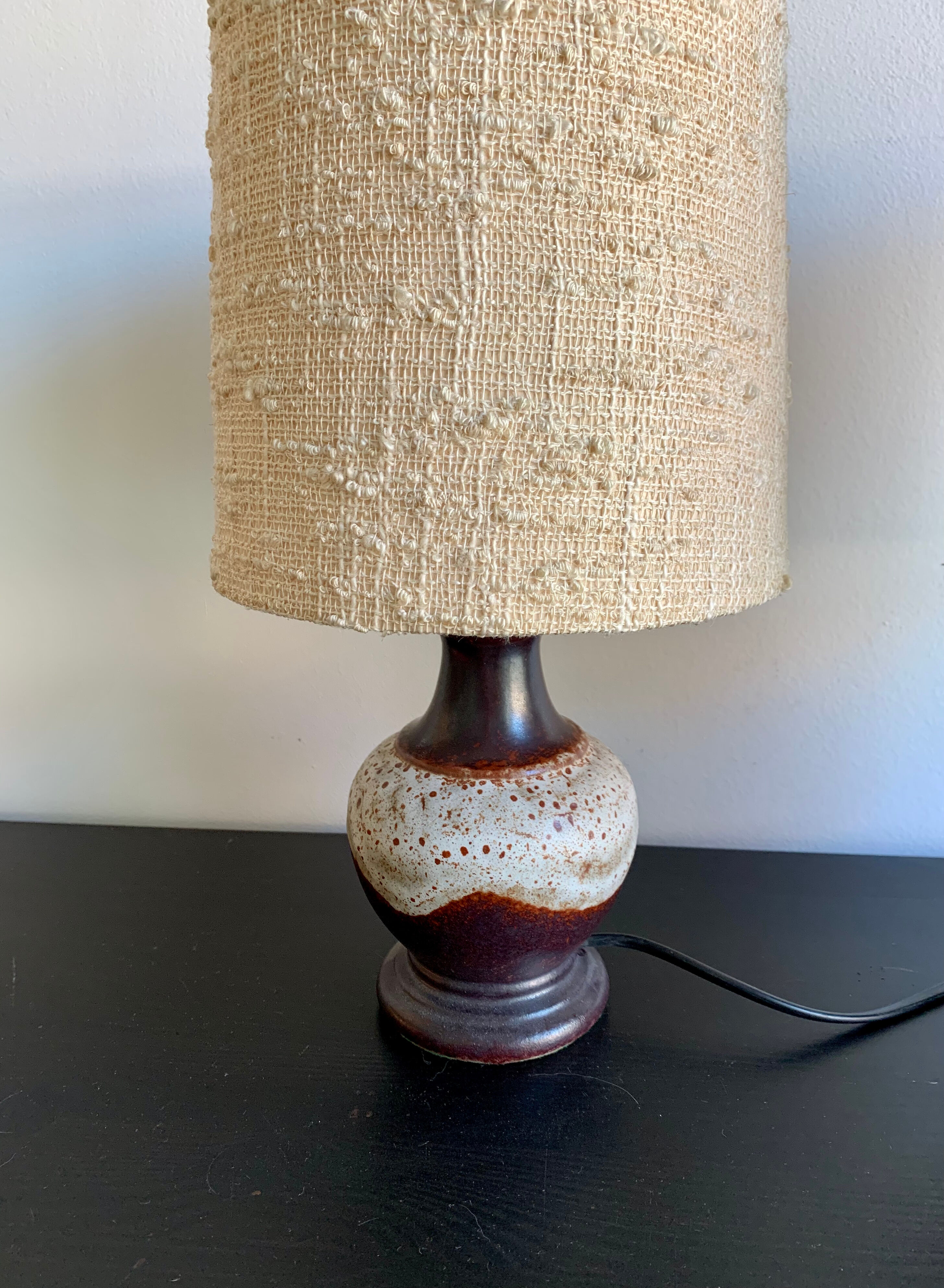 Pair of bedside lamps, 1970s