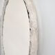 1960 lucite resin round mirror, by ED, 60 cm
