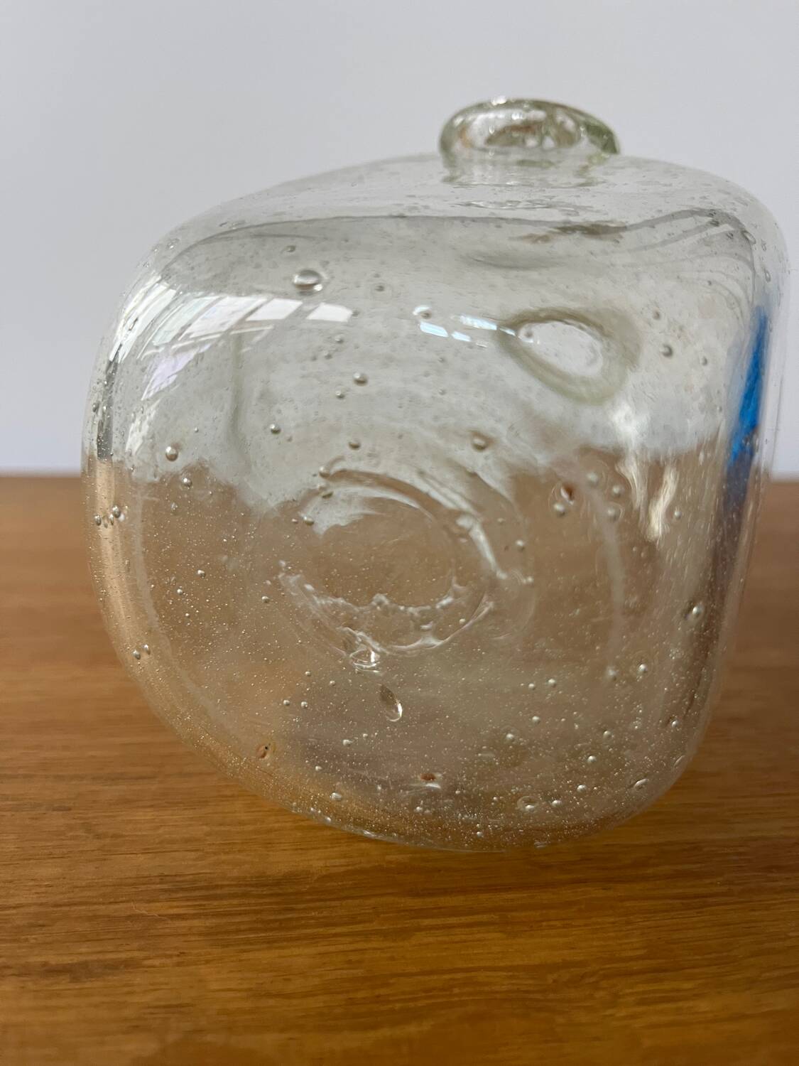 Biot bubble glass pitcher bottle
